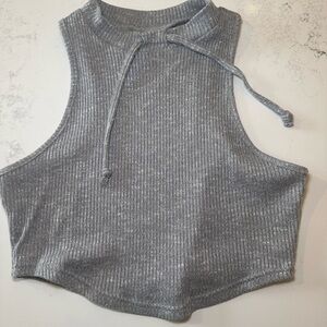 High neck Gymshark crop tank size med